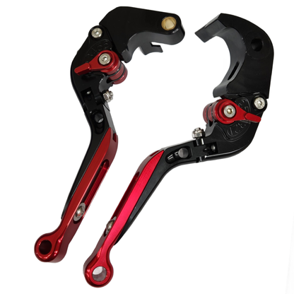 Red Adjustable Brake & Clutch Levers - Honda CBR1000RR / Fireblade / SP 08-22