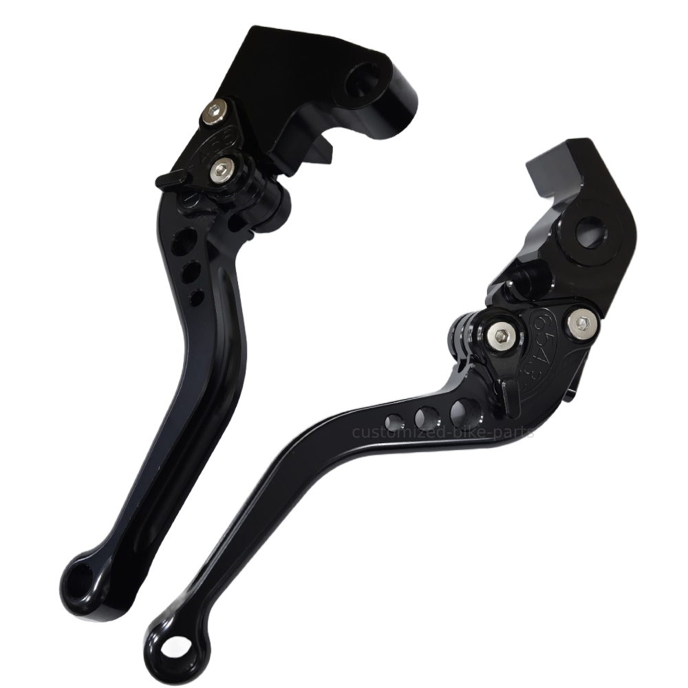 Short Black Clutch & Brake Levers Triumph 1200 / Speed Twin / Thruxton R + More