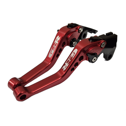 Short Red Clutch & Brake Levers - Suzuki GSR 400 / 600 | GSR 750 All Years