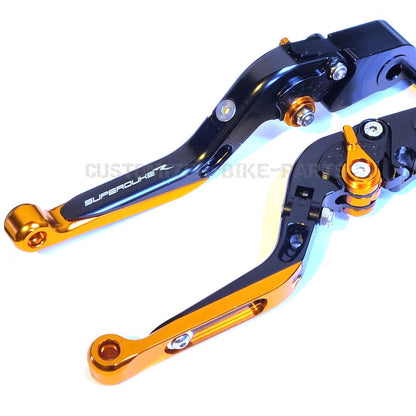 KTM 1290 Superduke R 2014-2024 | Adjustable Clutch Brake Lever Set Black/Orange