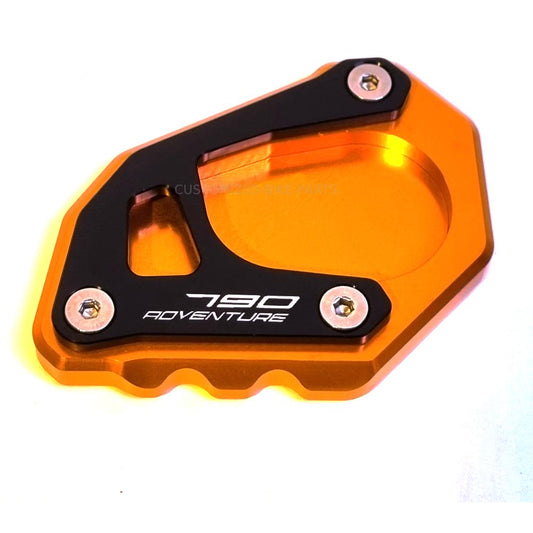 CNC Kickstand Shoe Extender Side Kick Stand - KTM 790 Adventure /R/S 2019-2023