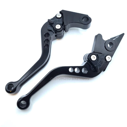 Short Black Clutch & Brake Levers For Honda GROM MSX 125 2013-2024