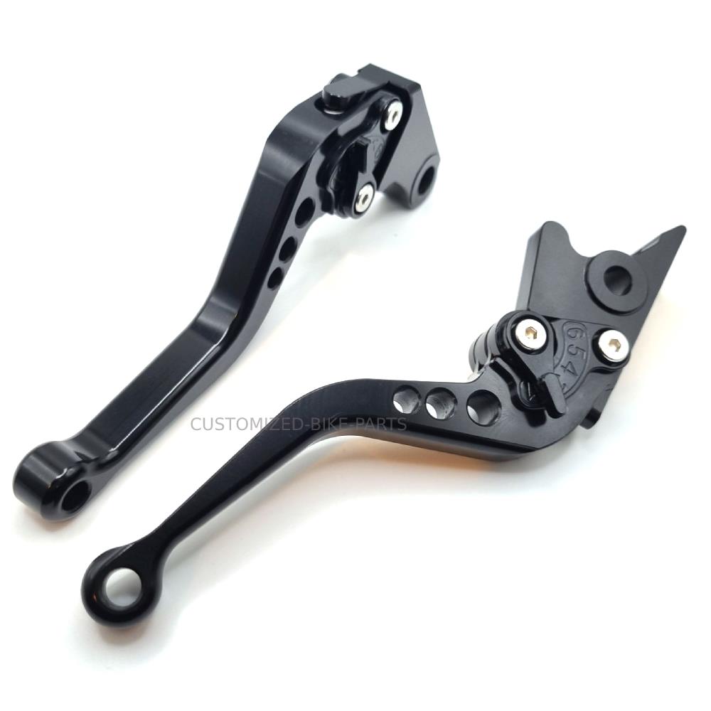 Short Black Clutch & Brake Levers For Honda GROM MSX 125 2013-2024