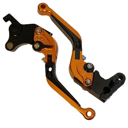 KTM 1290 Superduke R 2014-2024 | Adjustable Clutch Brake Lever Set Orange/Black