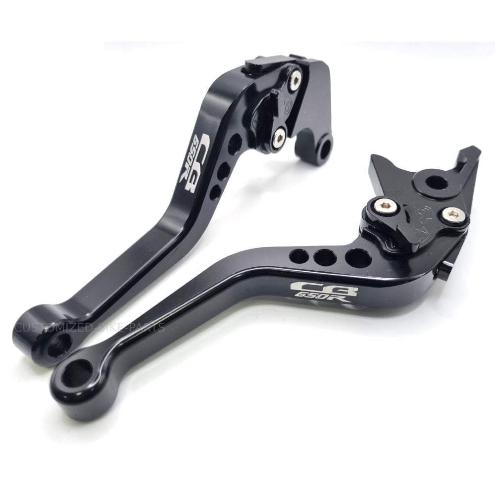 Honda CB650R Neo 2018-2024 | Short Clutch Brake Lever Set - Black