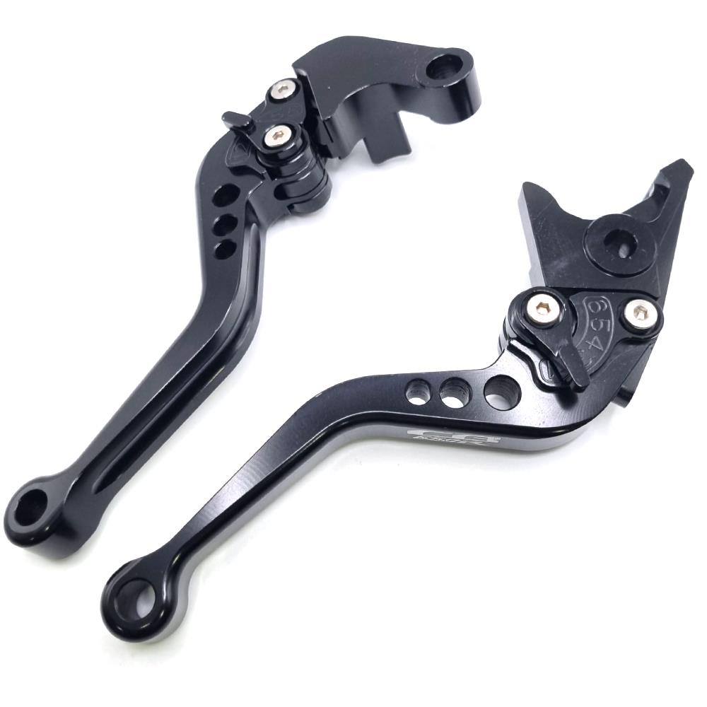 Honda CB650R Neo 2018-2024 | Short Clutch Brake Lever Set - Black