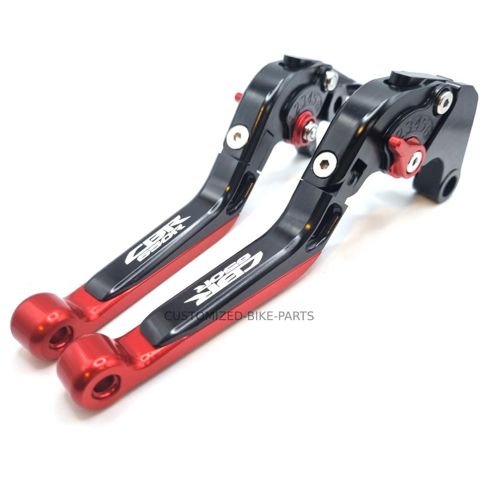 Honda CBR 650 R 2018-2024 | Adjustable Clutch Brake Lever Set Red/Black