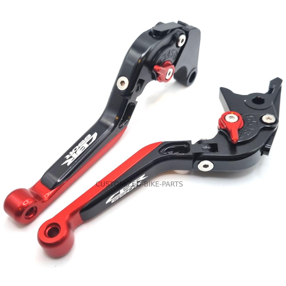 Honda CBR 650 R 2018-2024 | Adjustable Clutch Brake Lever Set Red/Black