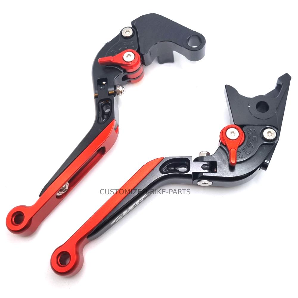 Honda CBR 650 R 2018-2024 | Adjustable Clutch Brake Lever Set Red/Black