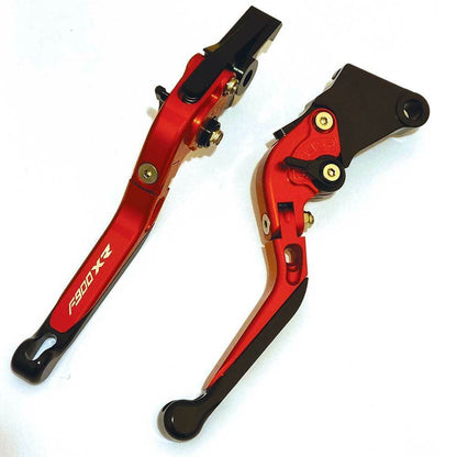 BMW F900XR 2020-2024 Adjustable Extendable Brake Clutch Levers Set - Black/red