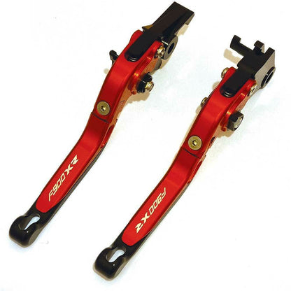 BMW F900XR 2020-2024 Adjustable Extendable Brake Clutch Levers Set - Black/red