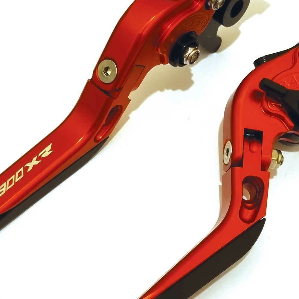 BMW F900XR 2020-2024 Adjustable Extendable Brake Clutch Levers Set - Black/red