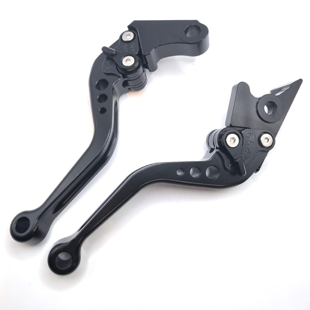 Honda CBR 500 R 2013-2021 Adjustable Short Clutch Brake Lever Set - Black