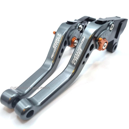 KTM 890 R / S Adventure 2019-2024 Short Clutch & Brake Lever Set - Titanium