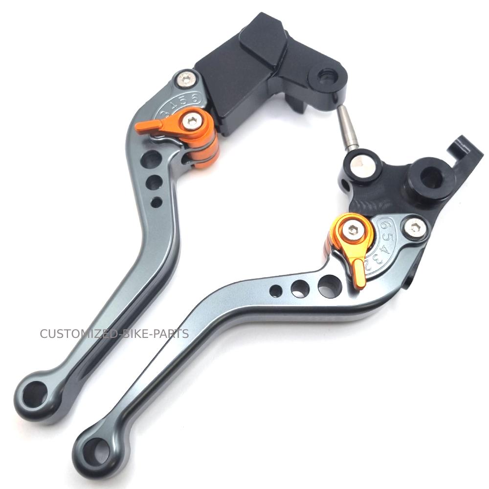 KTM 890 R / S Adventure 2019-2024 Short Clutch & Brake Lever Set - Titanium