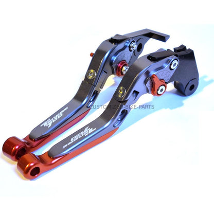 Red/Grey Adjustable Clutch Brake Lever Set - Yamaha Tenere 700 /XTZ 2019-2024