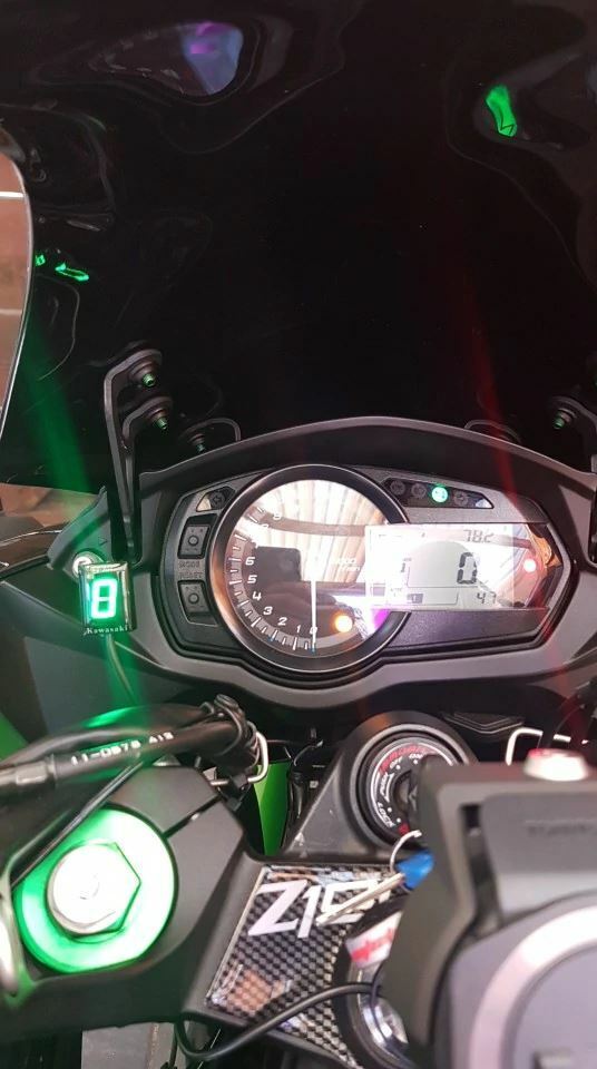 Gear Indicator Display Ecu Plug - Kawasaki ER6N Z1000SX Ninja 300 Z1000 Z800