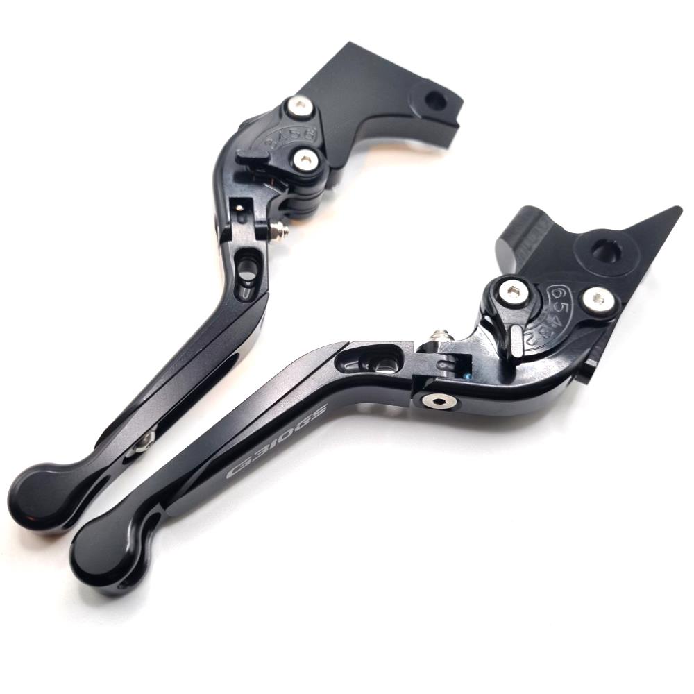 Bmw G310GS G 310 GS 2017-2024 Black Adjustable Brake & Clutch Lever Set