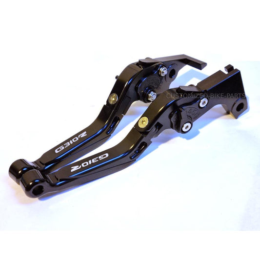 BMW G310R G 310 R 2017-2023 Black Adjustable Brake & Clutch Lever Set