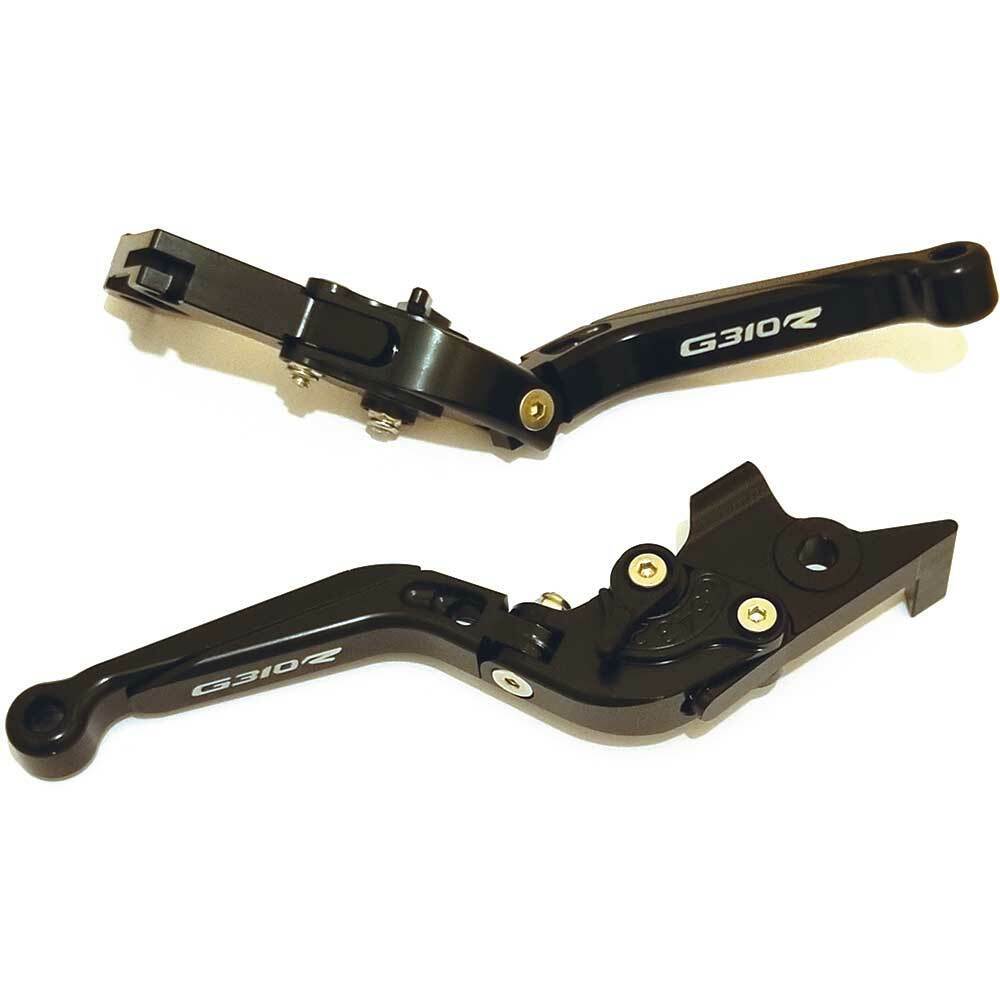 BMW G310R G 310 R 2017-2023 Black Adjustable Brake & Clutch Lever Set