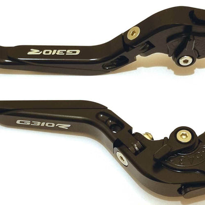 BMW G310R G 310 R 2017-2023 Black Adjustable Brake & Clutch Lever Set