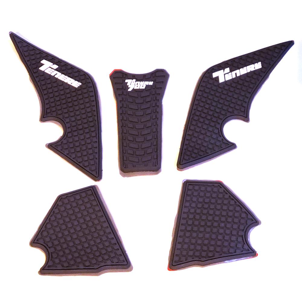 Yamaha Tenere 700 XTZ Complete Black Non-Slip Fuel Tank Pad Sticker