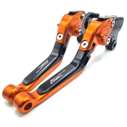 KTM 790 Adventure 2018-2024 | Adjustable Clutch Brake Lever Set Black/Orange