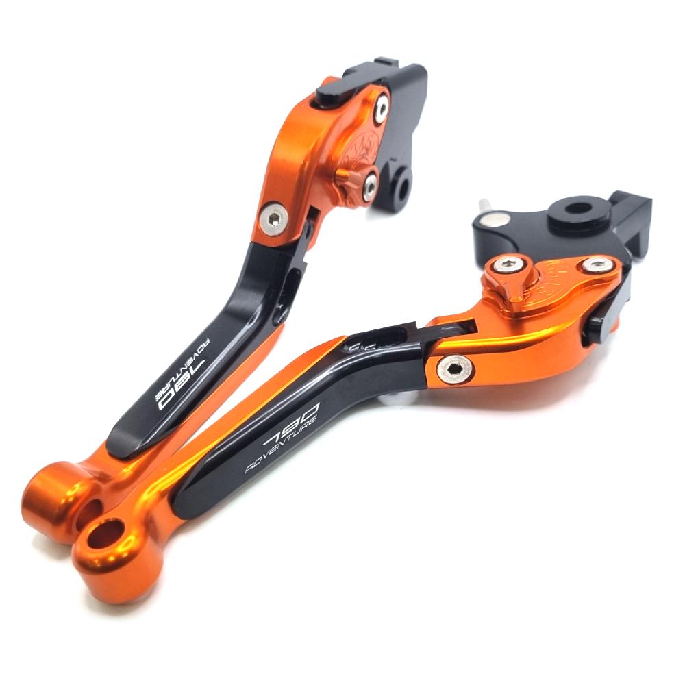 KTM 790 Adventure 2018-2024 | Adjustable Clutch Brake Lever Set Black/Orange