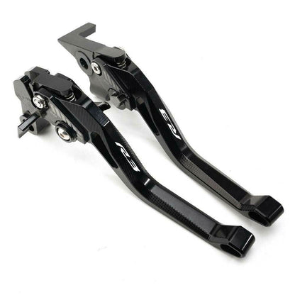 Yamaha YZF-R3 2014-2023 - Motorcycle Adjustable Clutch & Brake Levers Set Black