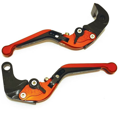 CNC Suzuki GSX-S1000 / F 2015-2020 Adjustable Clutch Brake Lever Set - Red/Black