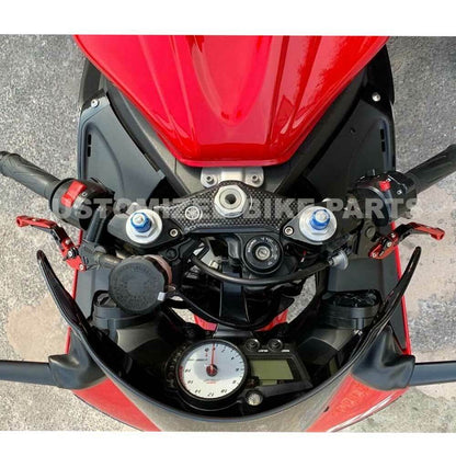 Yamaha YZF-R6 1999-2004 Red/black Adjustable Extendable Brake Clutch Levers Set