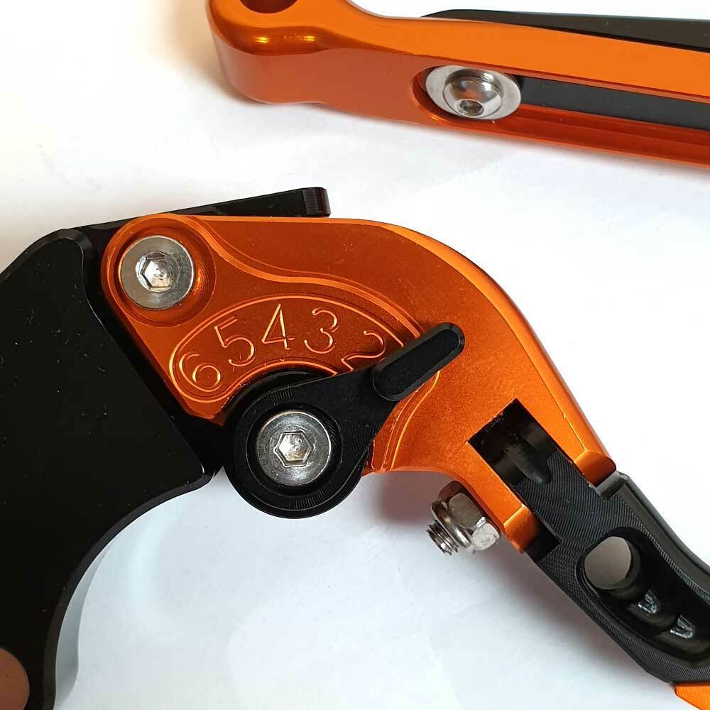 KTM 1290 Super Adventure R / S 2015-2024 | Clutch Brake Lever Set Orange / Black