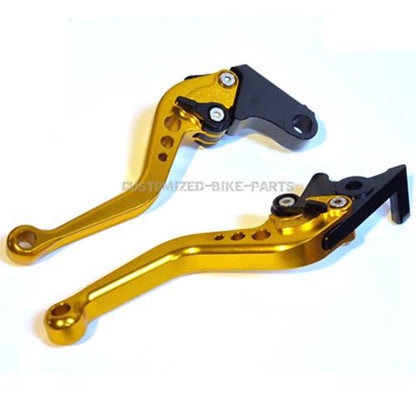 CNC Short Gold Clutch & Brake Levers Honda GROM / MSX125 2013-2024