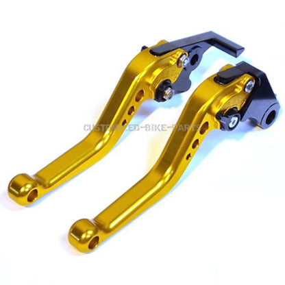 CNC Short Gold Clutch & Brake Levers Honda GROM / MSX125 2013-2024