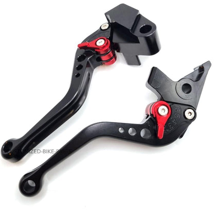 CNC Short Black Clutch & Brake Levers For Kawasaki ER-6N Ninja 650R 2009-2016