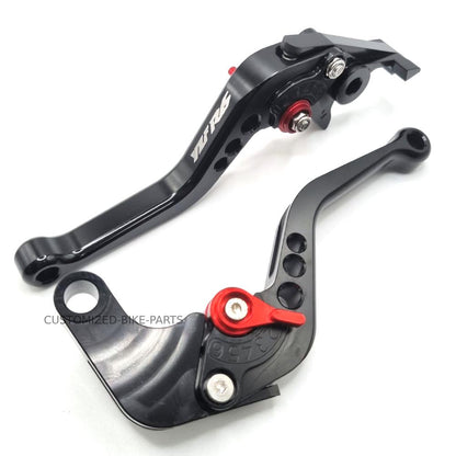 YAMAHA YZF-R6 1999-2004 Short Black Adjustable Clutch & Brake Lever Set