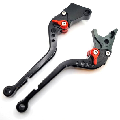 CNC Long Black Clutch & Brake Levers - BMW F 850 GS F850GS Adventure 2019-2023