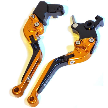 KTM 790 Adventure 2017-2024 | Adjustable Clutch Brake Lever Set Black / Orange