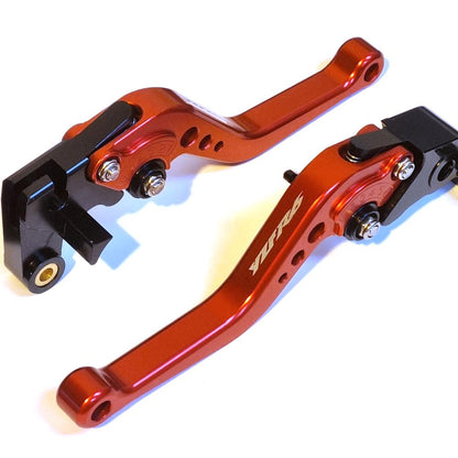 Yamaha YZF-R6 2005-2016 Short Clutch & Brake Lever Set - Red