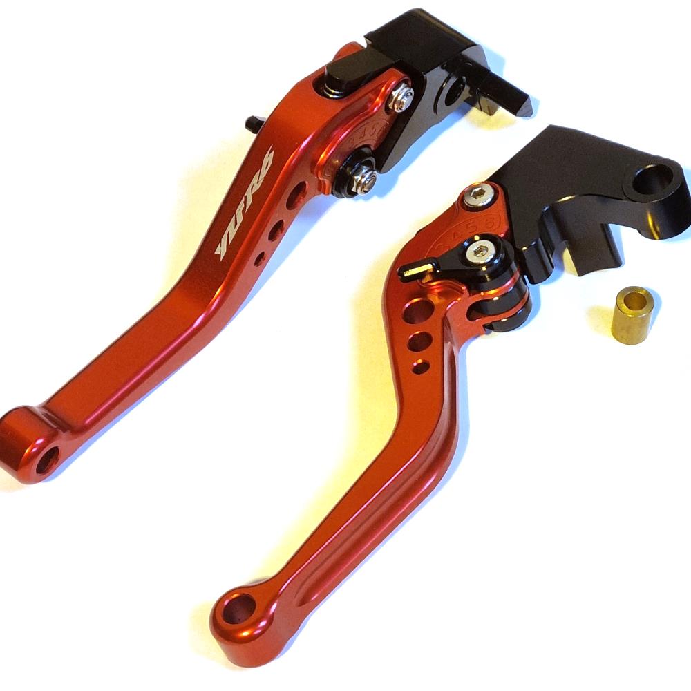 Yamaha YZF-R6 2005-2016 Short Clutch & Brake Lever Set - Red