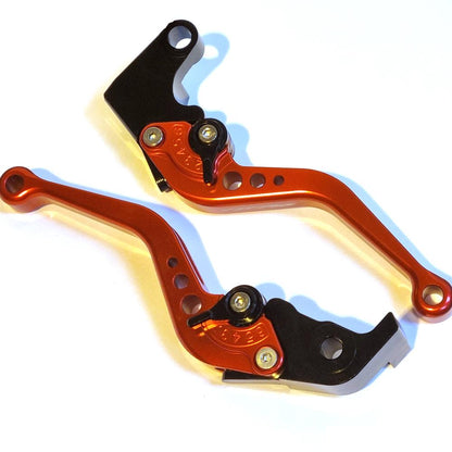 Yamaha YZF-R6 2005-2016 Short Clutch & Brake Lever Set - Red