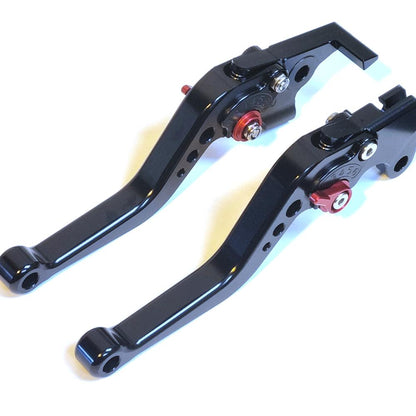 CNC Short Black Clutch & Brake Levers For Suzuki GSX-R 125 2020-2023