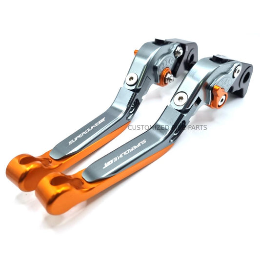 KTM 1290 Superduke GT 2014-2024 | Adjustable Clutch Brake Lever Set Titanium Org