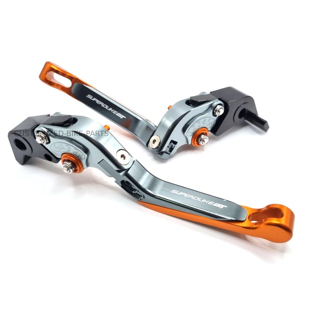 KTM 1290 Superduke GT 2014-2024 | Adjustable Clutch Brake Lever Set Titanium Org