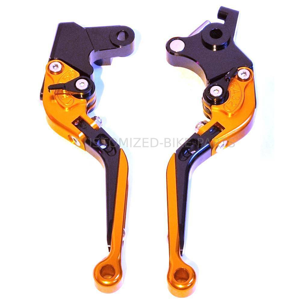 Adjustable Clutch Brake Lever Set Black / Orange - KTM 790 Adventure R 2017-2024