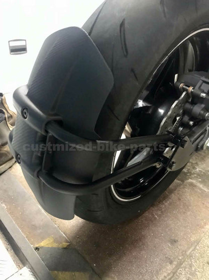 Motorcycle Fender Rear Hugger Splash Guard - Kawasaki Z650 / Z800 / Z900