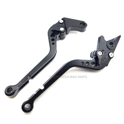 Long Black Clutch & Brake Levers For Honda GROM / MSX125 2013-2024