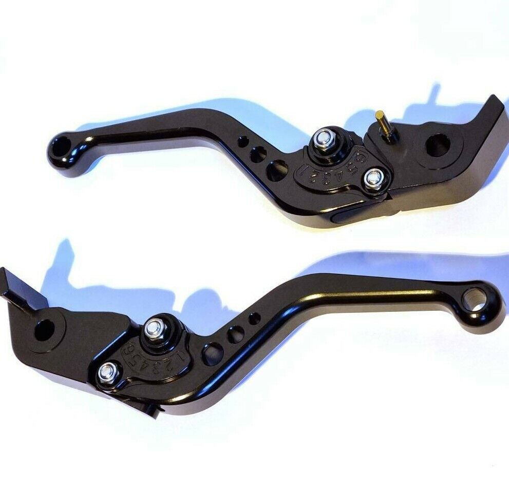 CNC Short Black Clutch & Brake Levers For Ducati Diavel / Carbon / XDiavel / S