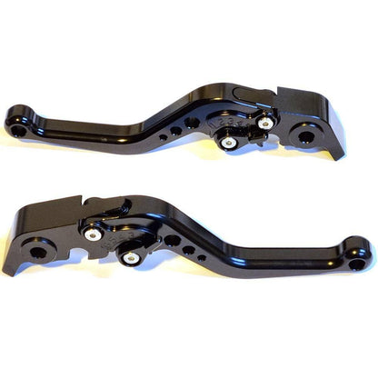 CNC Short Black Clutch & Brake Levers For Ducati Streetfighter V4S 2020-