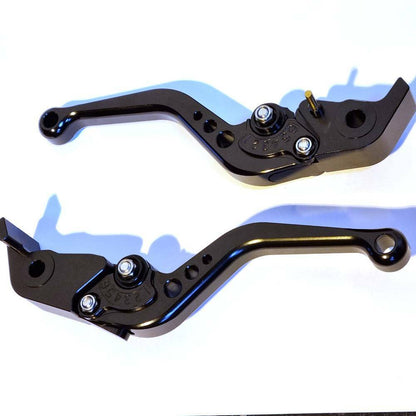 CNC Short Black Clutch & Brake Levers For Ducati Streetfighter 848 2012-2015